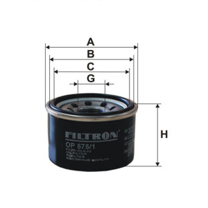 Фильтр масляный FILTRON OP 575/1